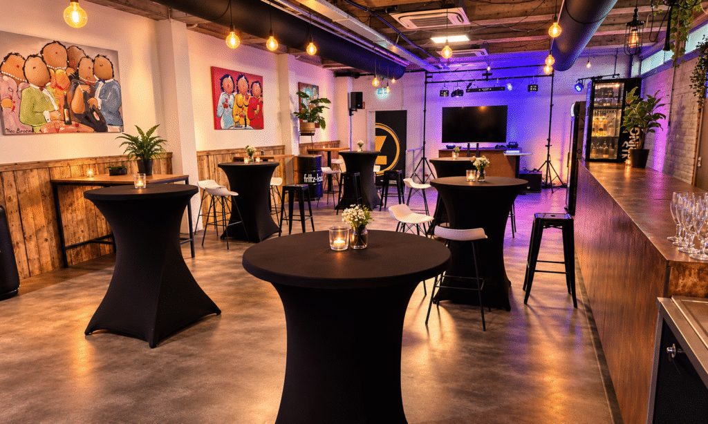 multifunctionele ruimte voor maximaal 100 personen