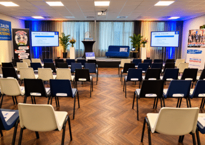 plenaire zaal voor congres en teamdag tot 150 personen